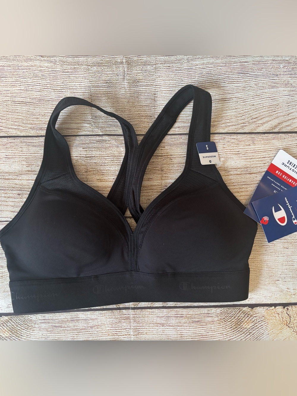 Women’s Champion Moisture Wicking Sports Bra Sz. Small moderate support